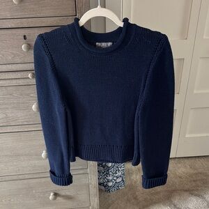 J. Crew Navy Rollneck Women's Sweater